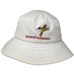 Texace Desert Springs Bucket Hat One Size Embroidered Solid Marriotts